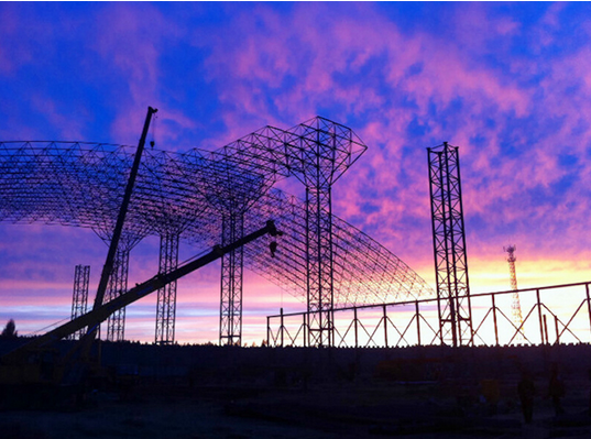 广水网架工程结构
